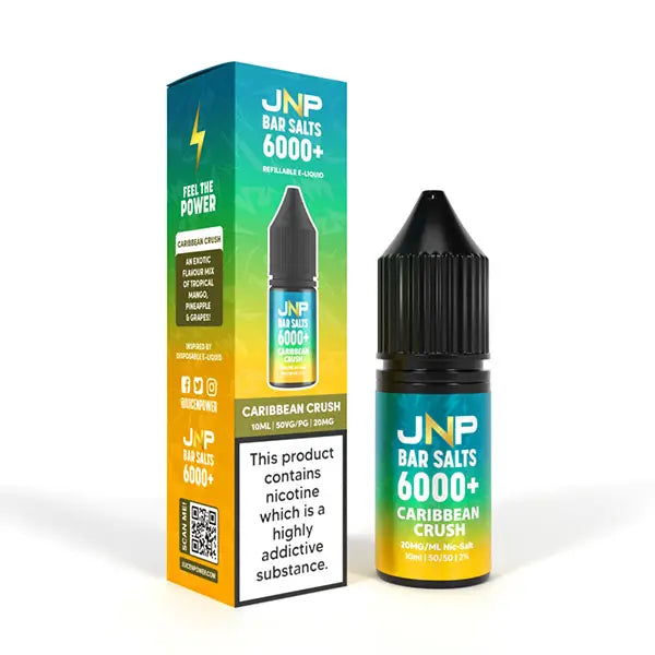 Juice N Power Bar Salts 6000+ Nic Salt 20MG