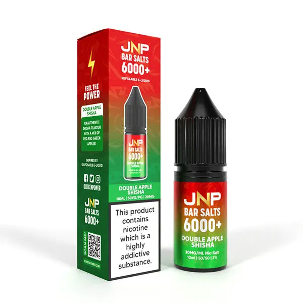 Juice N Power Bar Salts 6000+ Nic Salt 20MG