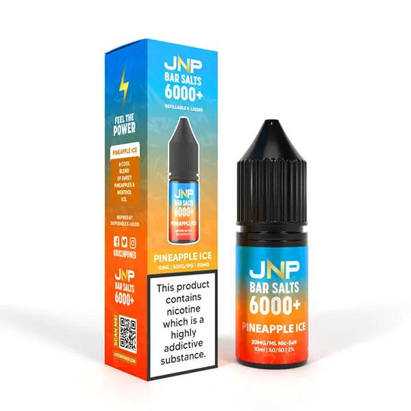 Juice N Power Bar Salts 6000+ Nic Salt 20MG