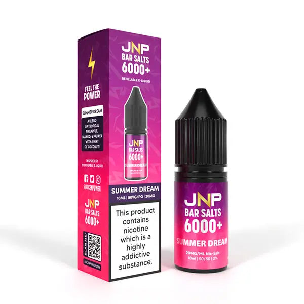 Juice N Power Bar Salts 6000+ Nic Salt 20MG