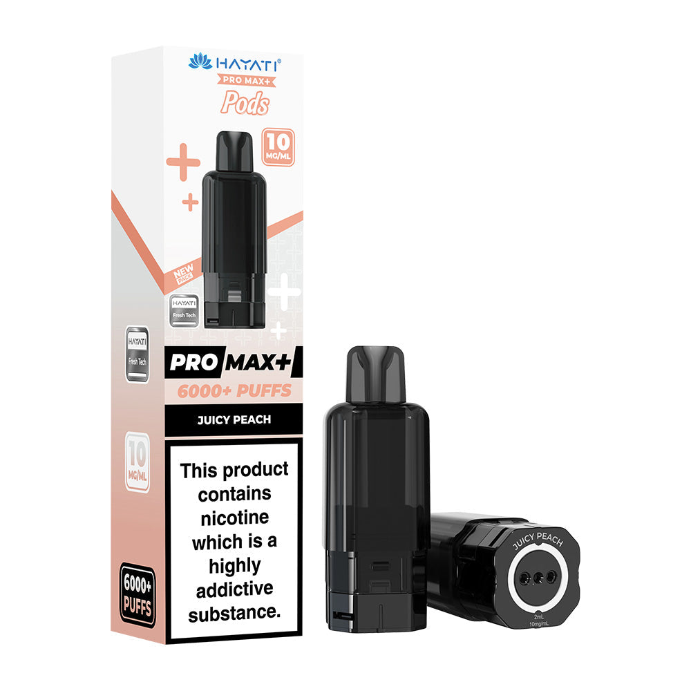 Hayati Pro Max 6K+ 10MG Pods