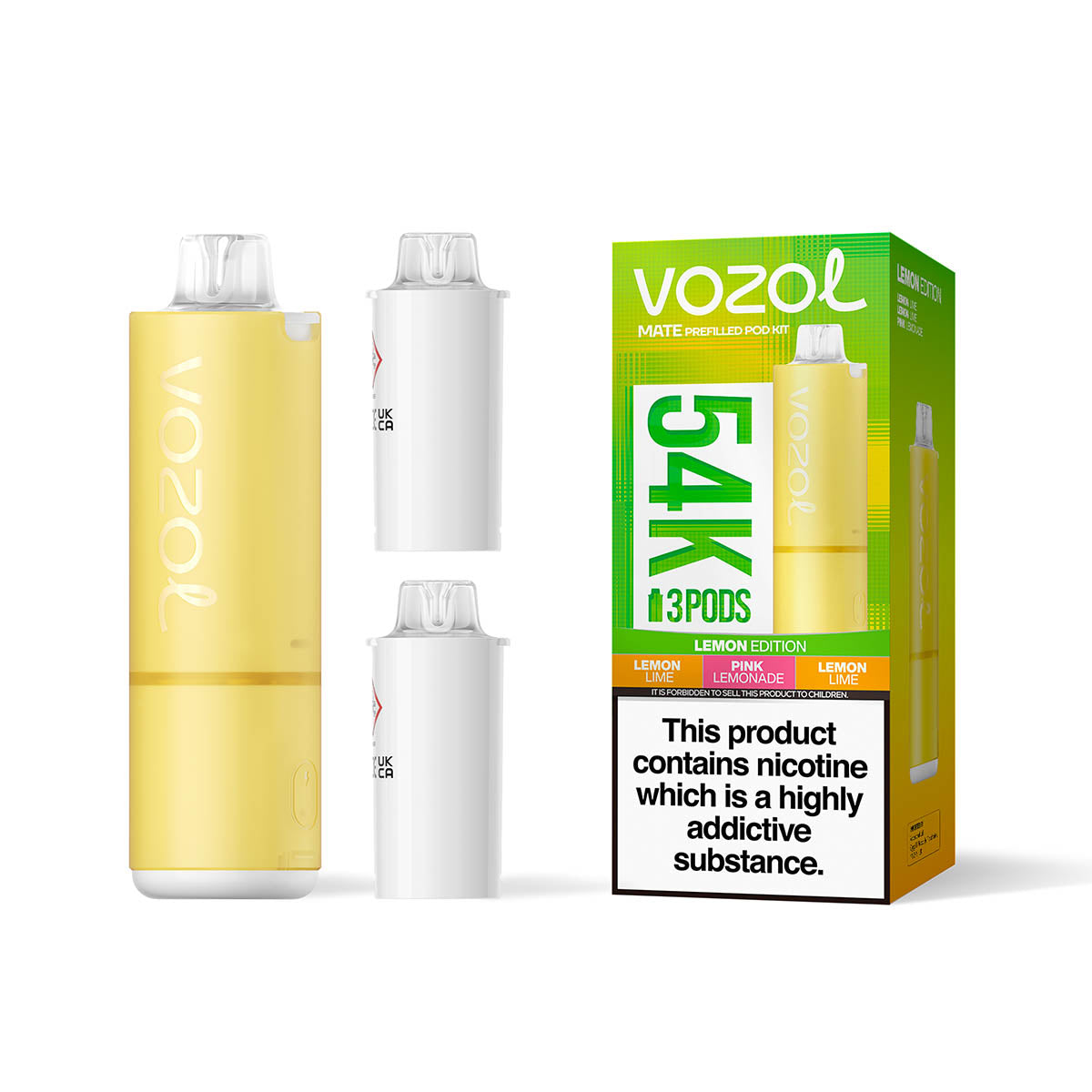 VOZOL MATE 54K Prefilled Pods