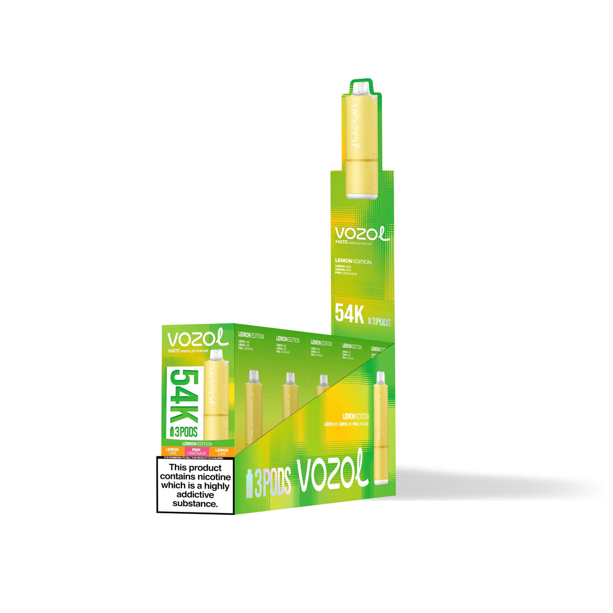 VOZOL MATE 54K Prefilled Pod Vape Kit