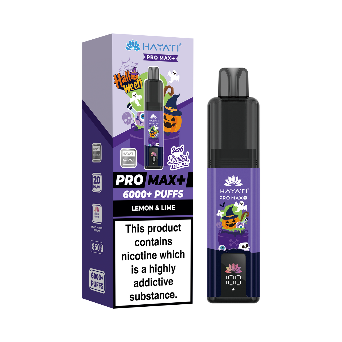 Hayati Pro Max+ 6000+ Vape Kit (20mg) - Halloween Edition
