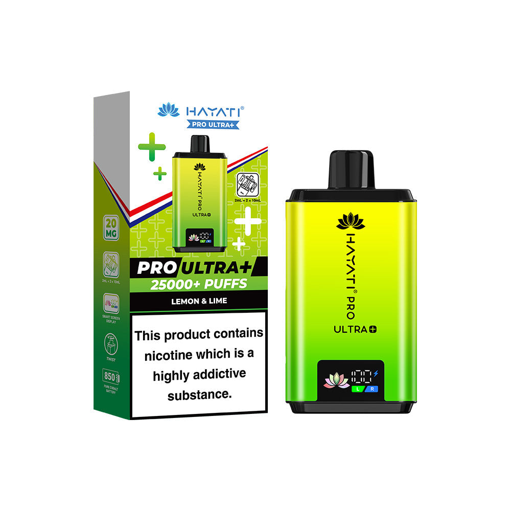 Hayati Pro Ultra Plus 25000 Prefilled Pod Kit | Dual Flavours
