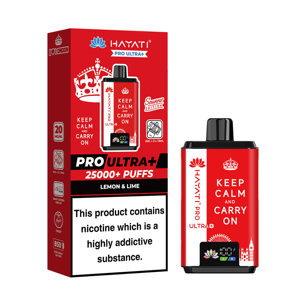 Hayati Pro Ultra Plus 25000 Prefilled Pod Kit | Dual Flavours