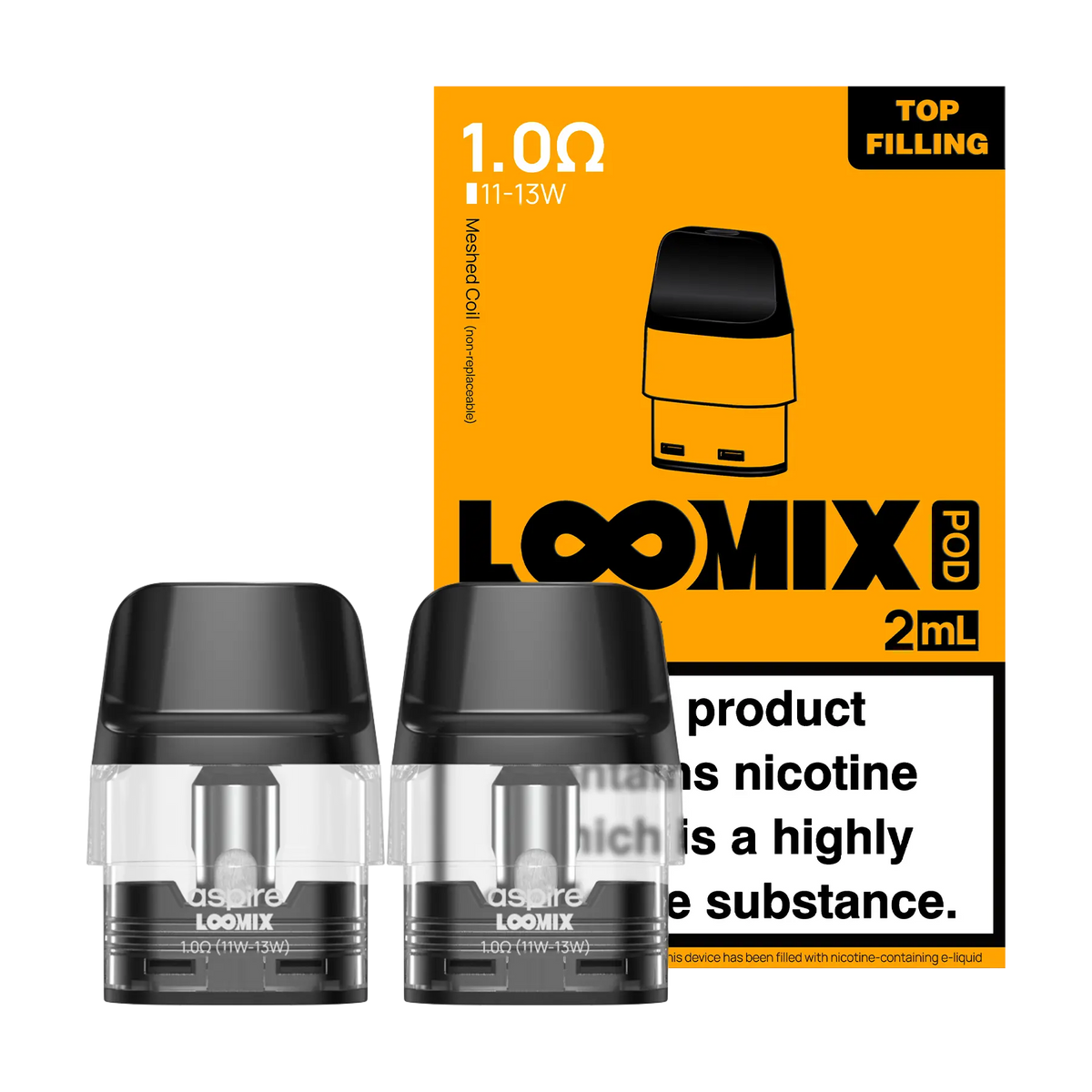 Aspire Loomix Replacement Pods 2 Pack XL