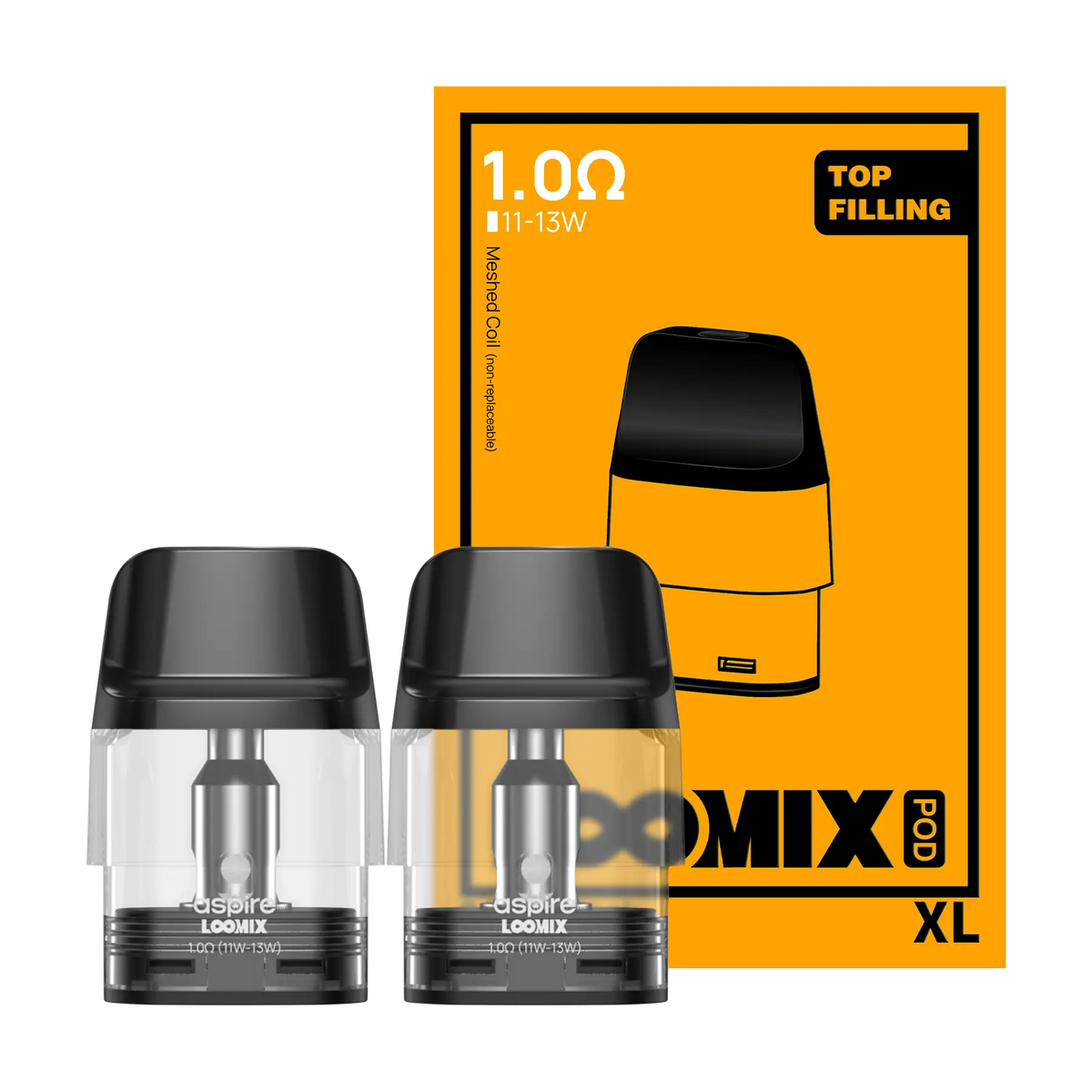 Aspire Loomix Replacement Pods 2 Pack XL