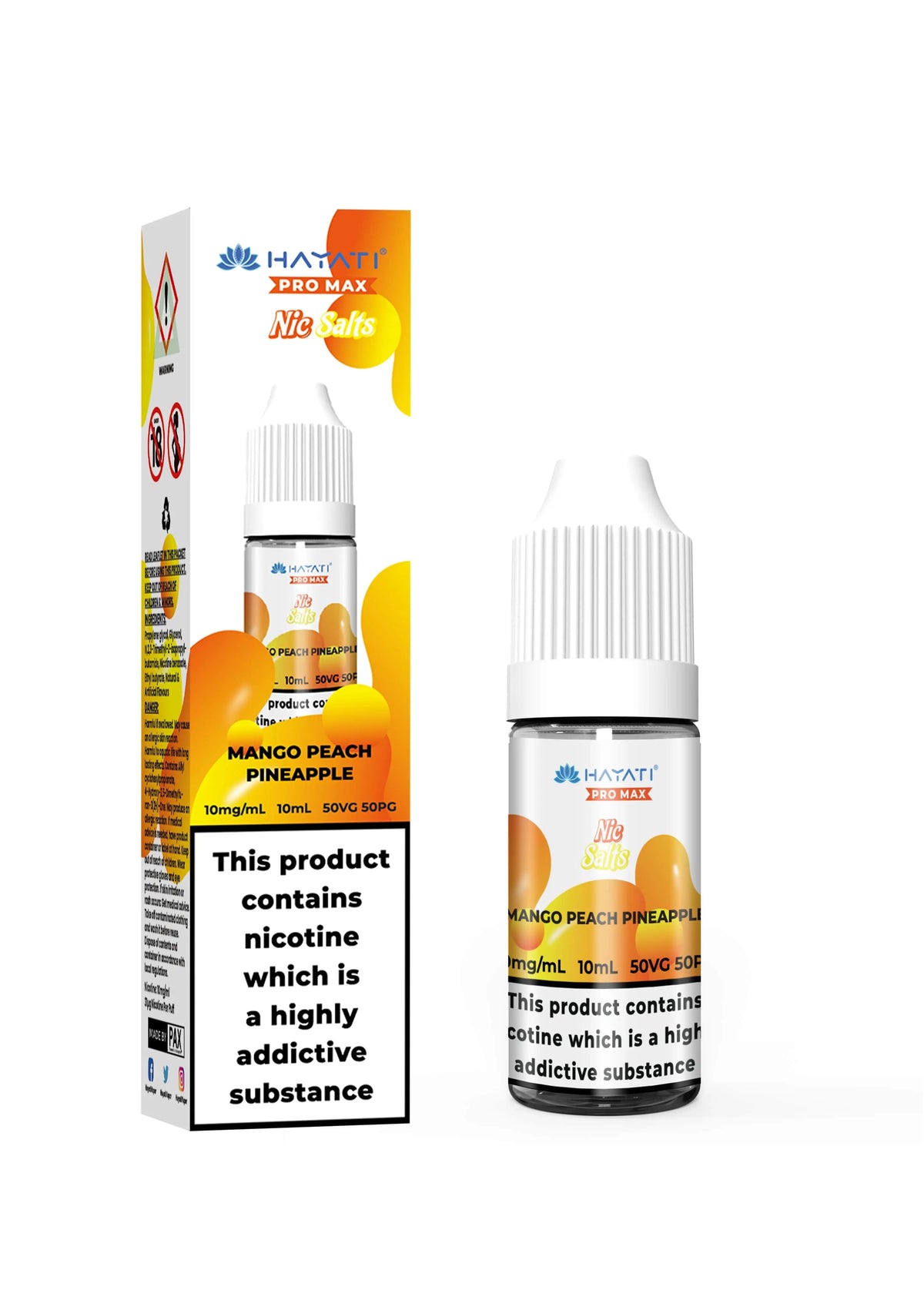 Hayati Pro Max Nic Salts E-Liquids 20mg