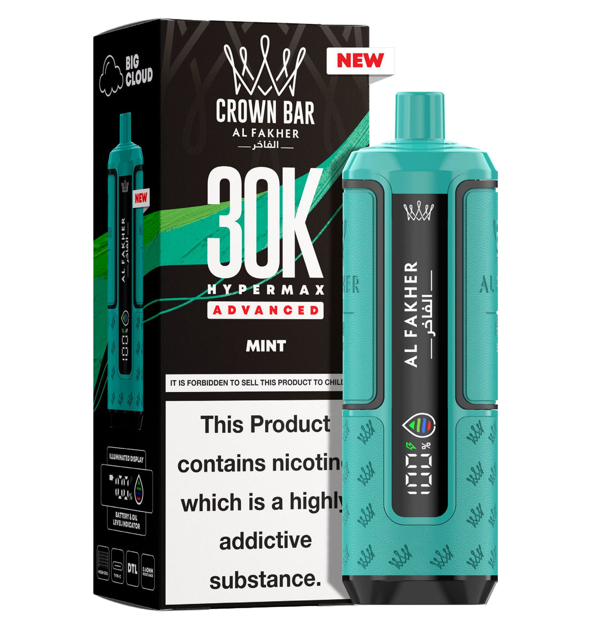 Al Fakher 30K Hypermax Prefilled Pod Kit - Unique Distribution