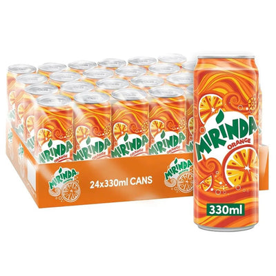 MIRINDA ORANGE CANS 24X330ML