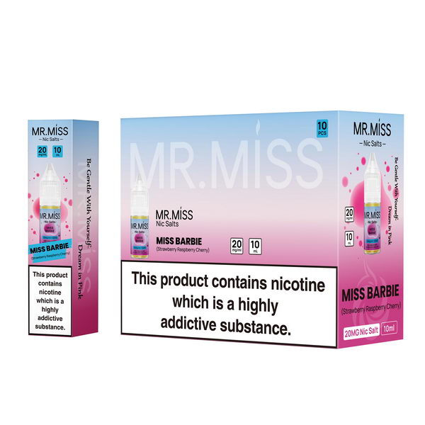 Mr.Miss Nic Salt E-Liquids 10ML 20MG