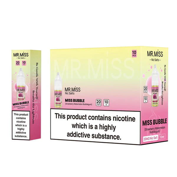 Mr.Miss Nic Salt E-Liquid 10ML 10MG