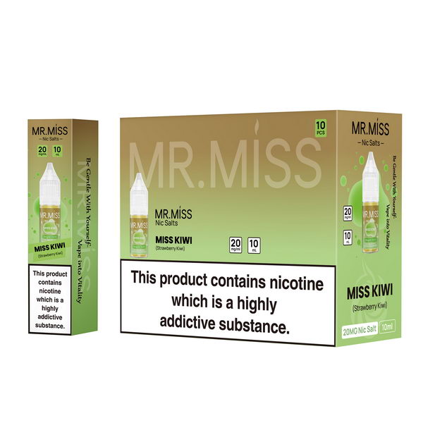 Mr.Miss Nic Salt E-Liquids 10ML 20MG