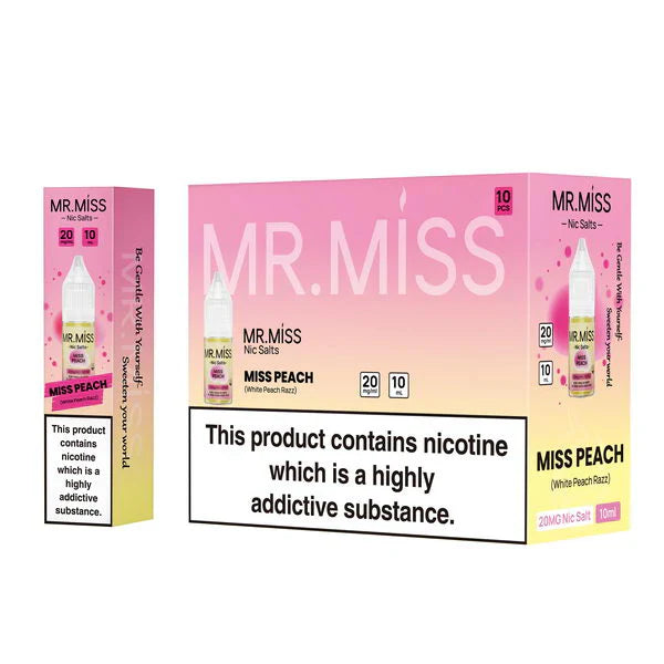 Mr.Miss Nic Salt E-Liquid 10ML 10MG