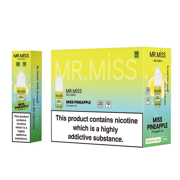 Mr.Miss Nic Salt E-Liquids 10ML 20MG