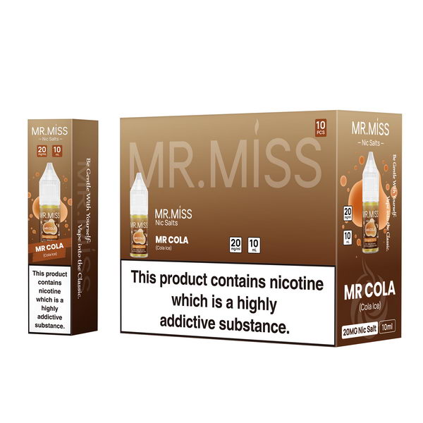 Mr.Miss Nic Salt E-Liquids 10ML 20MG