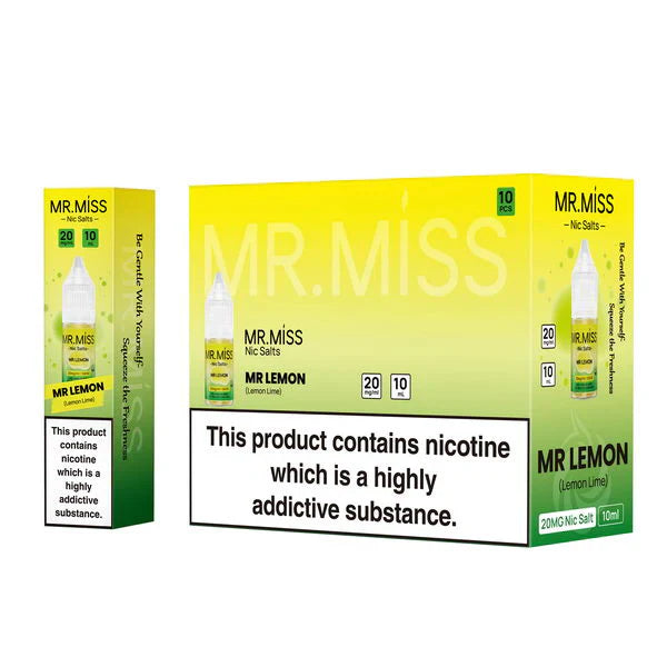 Mr.Miss Nic Salt E-Liquid 10ML 10MG