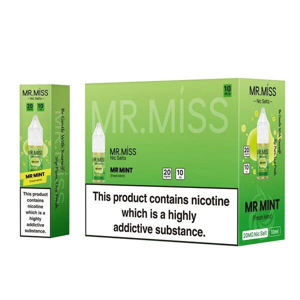 Mr.Miss Nic Salt E-Liquid 10ML 10MG