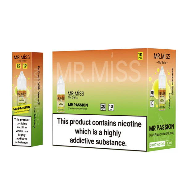 Mr.Miss Nic Salt E-Liquid 10ML 10MG