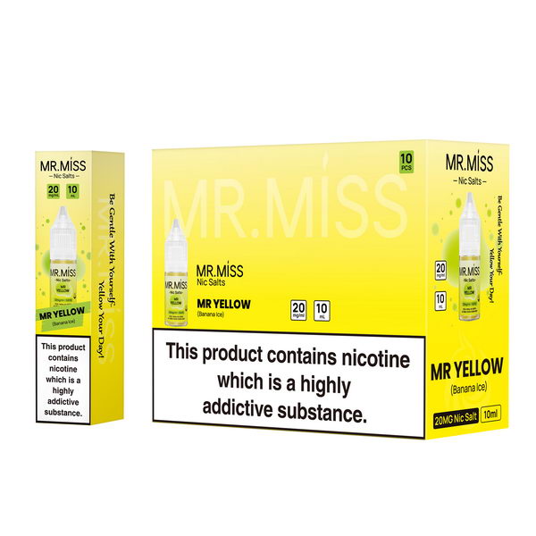 Mr.Miss Nic Salt E-Liquids 10ML 20MG