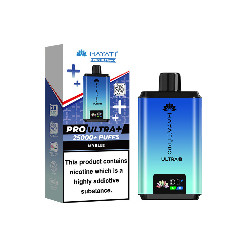 Hayati Pro Ultra Plus 25000 Prefilled Pod Kit | Dual Flavours