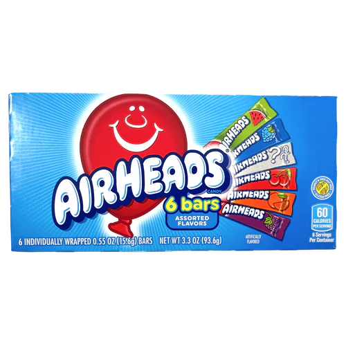 AirHeads Candy Bars Theatre Box [12x93.6g]