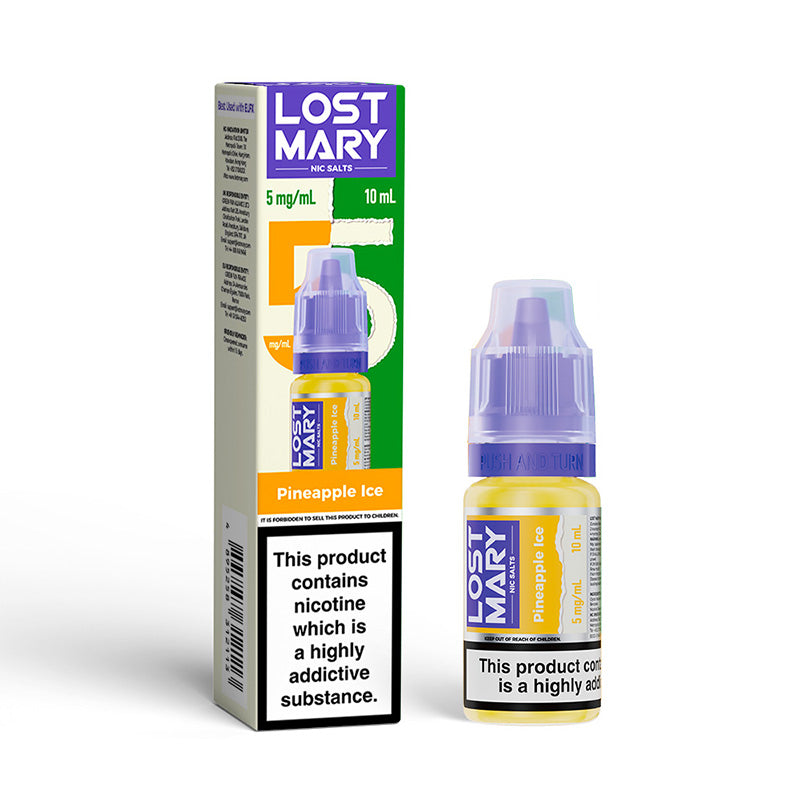 LOST MARY Nic Salts 5mg E-Liquid 10ml