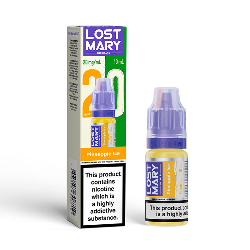 LOST MARY Nic Salts 20mg E-Liquid 10ml
