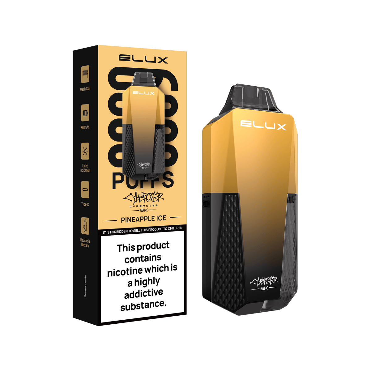 ELUX Cyberover 6K Prefilled Pod Kit