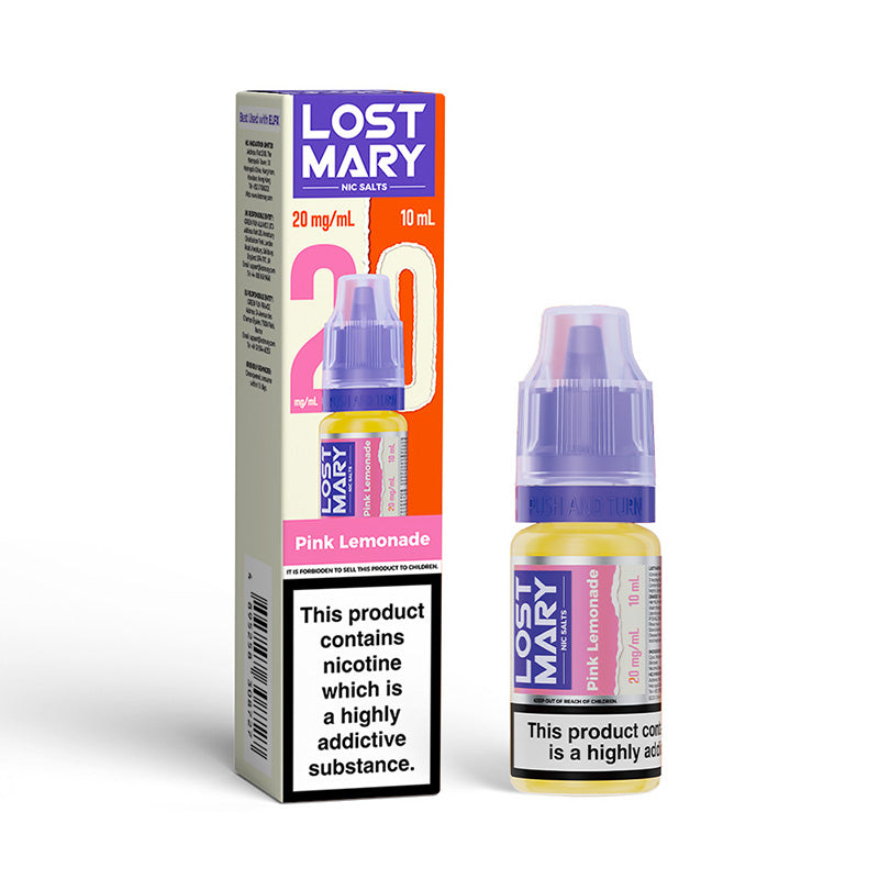 LOST MARY Nic Salts 20mg E-Liquid 10ml