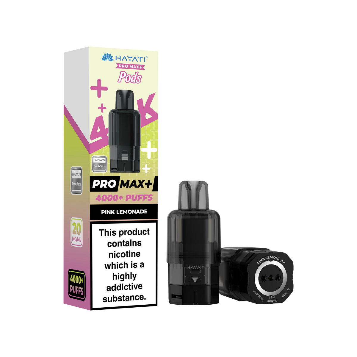 Hayati Pro Max+ 4K Prefilled Pods - 20mg