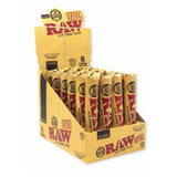 RAW Classic 1¼ Size 6 Pack Cones - 32 Pack Per Box