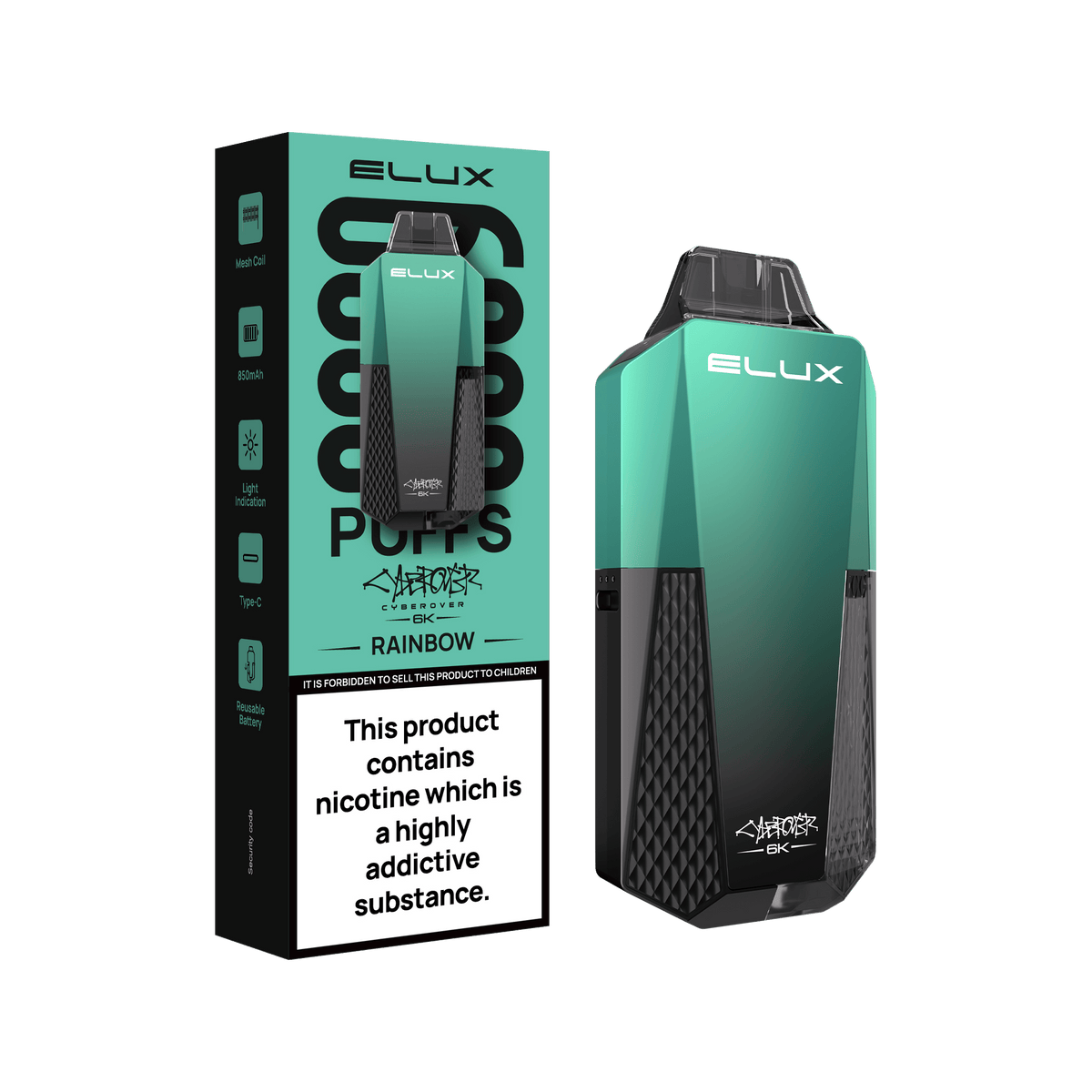 ELUX Cyberover 6K Prefilled Pod Kit