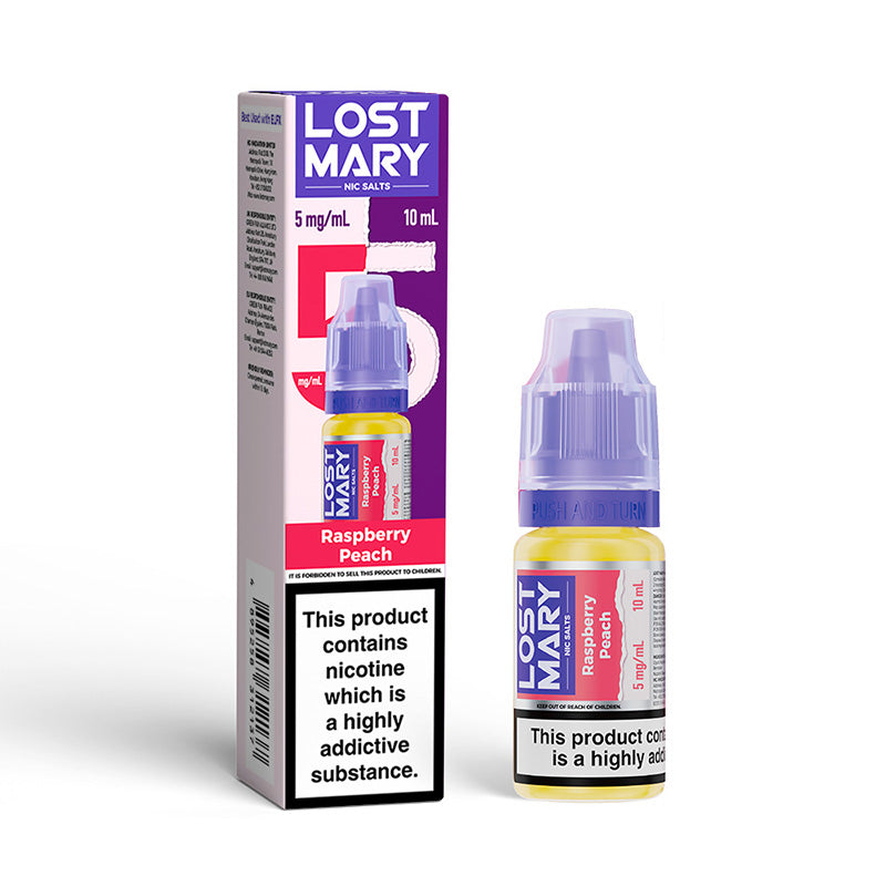 LOST MARY Nic Salts 5mg E-Liquid 10ml