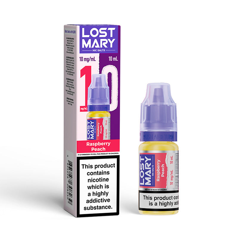 LOST MARY Nic Salts 10mg E-Liquid 10ml