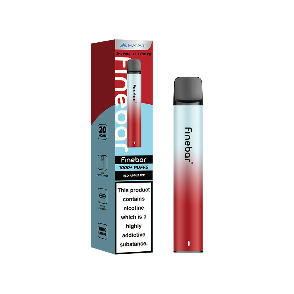 Hayati Finebar 1000 Plus Prefilled Pod Kit 20MG