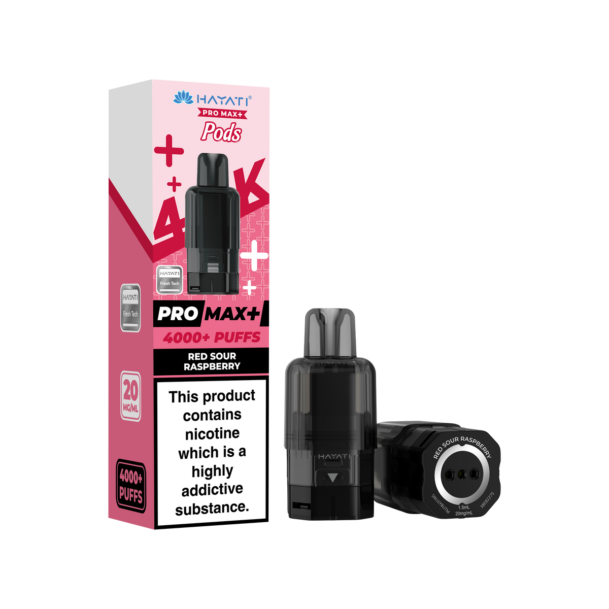 Hayati Pro Max+ 4K Prefilled Pods - 20mg