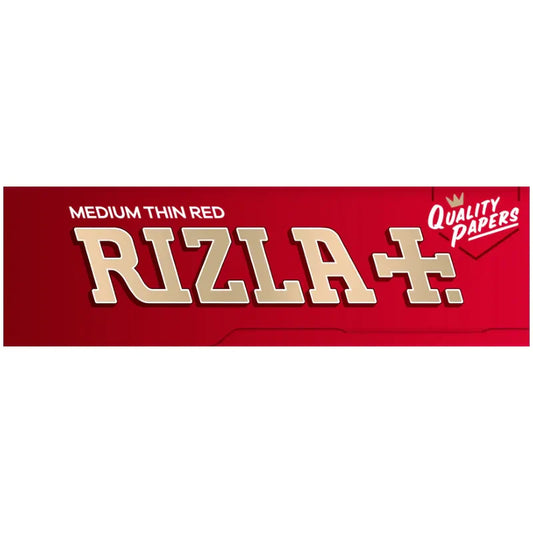 Rizla Red Regular/Standard Rolling Papers – Pack of 100