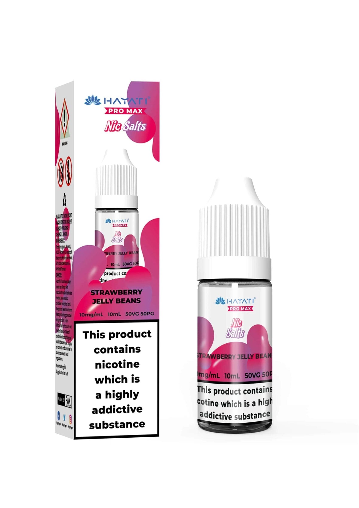 Hayati Pro Max Nic Salts E-Liquids 10mg