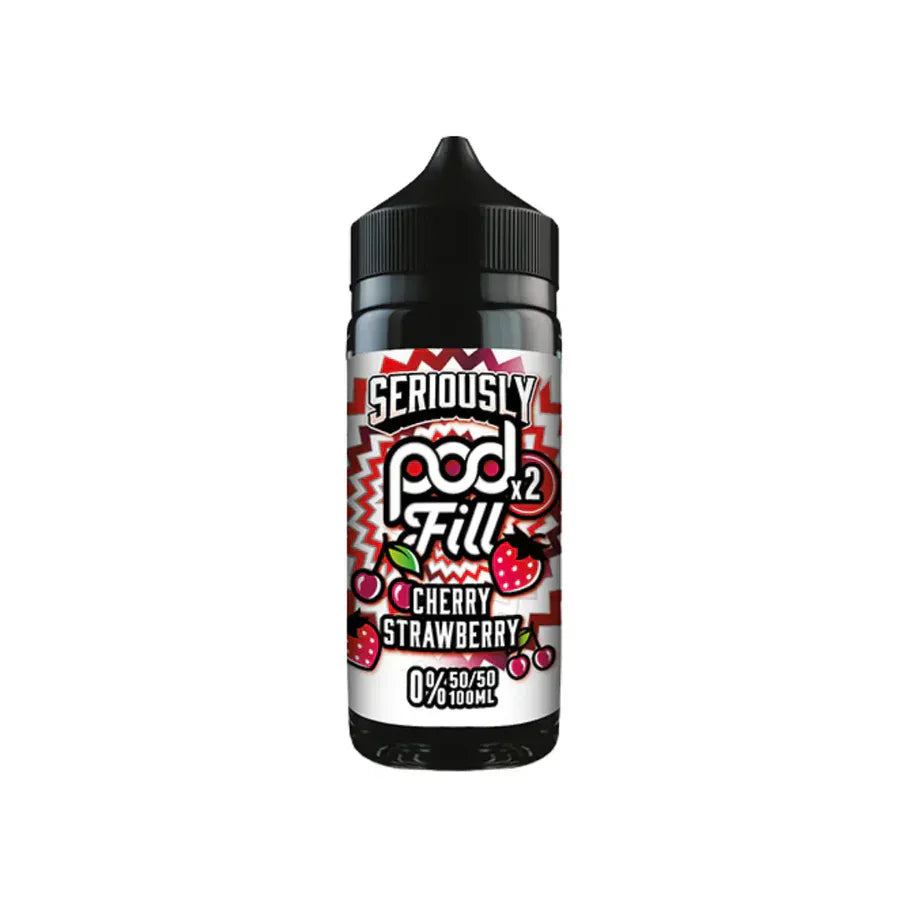 Doozy Vape Seriously Pod Fill X2 0mg 100ml Shortfill
