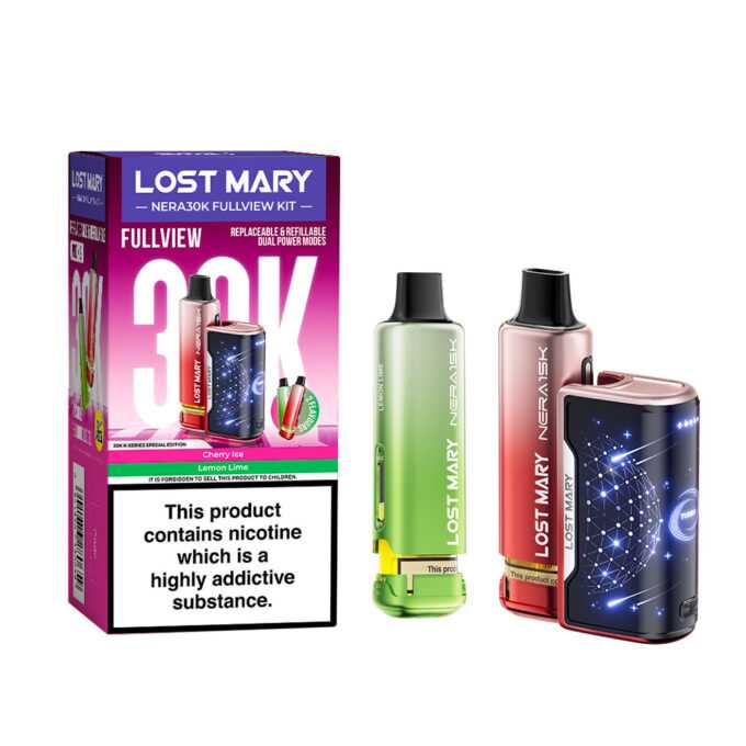 Lost Mary Nera 30K Fullview Prefilled Pod Kit