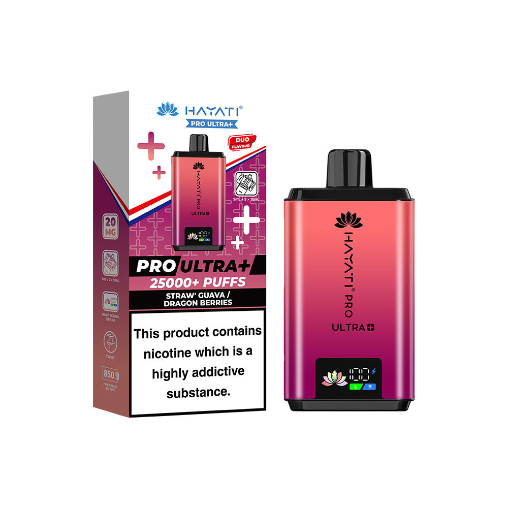 Hayati Pro Ultra Plus 25000 Prefilled Pod Kit | Dual Flavours