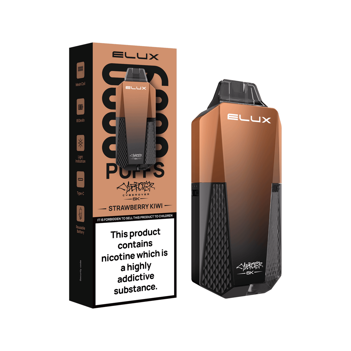 ELUX Cyberover 6K Prefilled Pod Kit