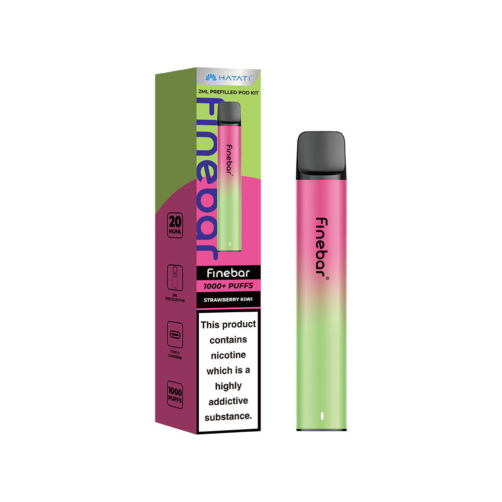 Hayati Finebar 1000 Plus Prefilled Pod Kit 20MG