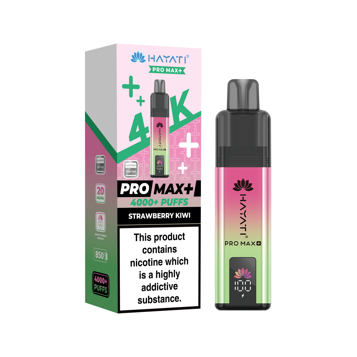 Hayati Pro Max+ 4K Prefilled Pod Kit - 20mg