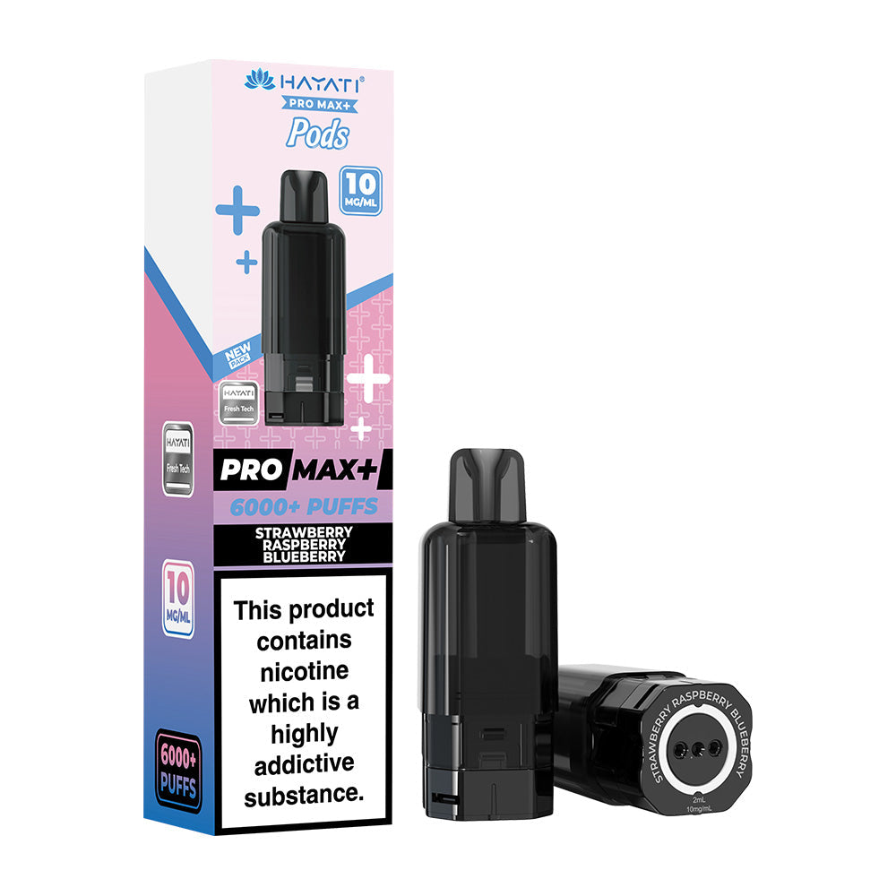 Hayati Pro Max 6K+ 10MG Pods