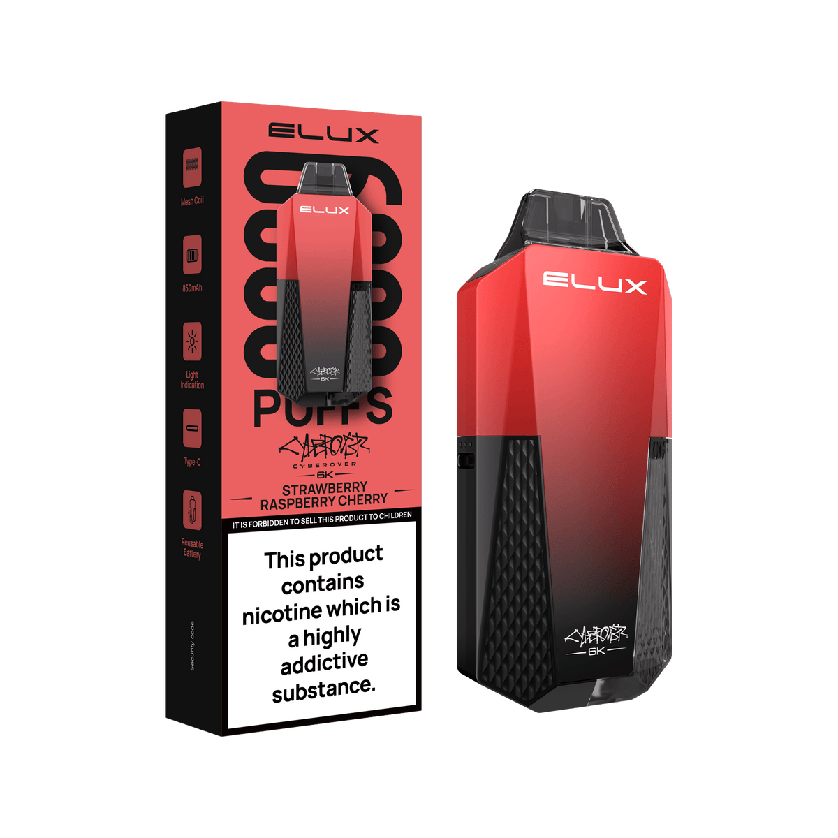 ELUX Cyberover 6K Prefilled Pod Kit