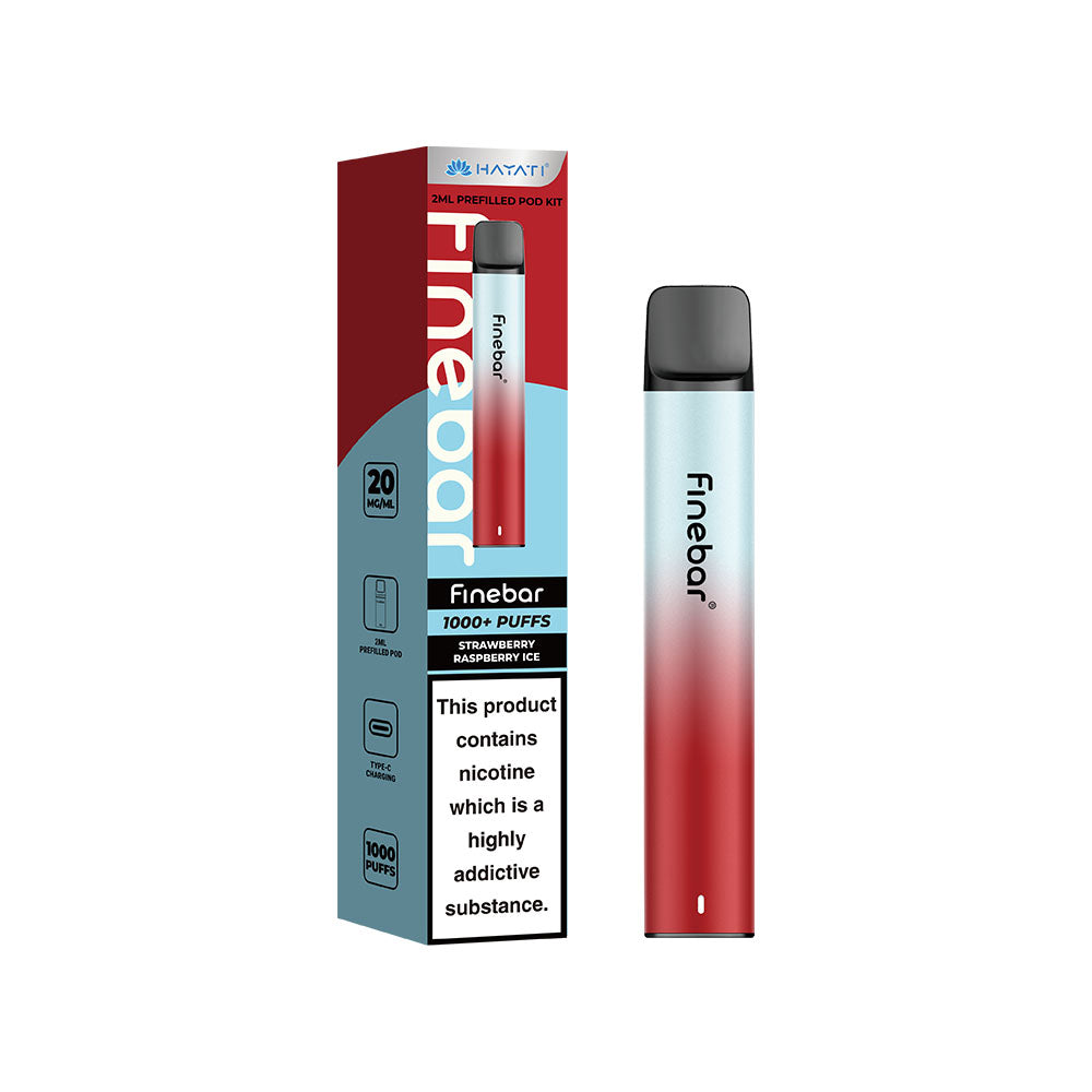 Hayati Finebar 1000 Plus Prefilled Pod Kit 20MG