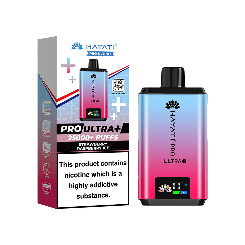 Hayati Pro Ultra Plus 25000 Prefilled Pod Kit | Dual Flavours